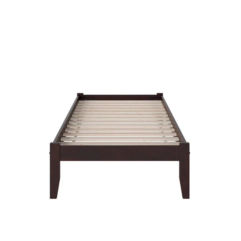 Concord Twin XL Platform Bed in Espresso
