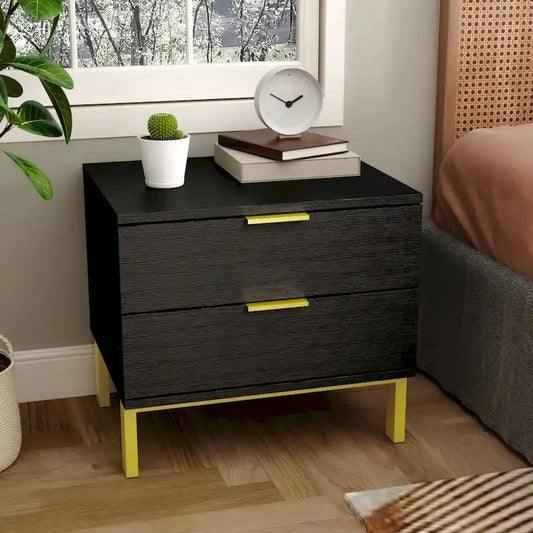 2-drawer Nightstand for Home