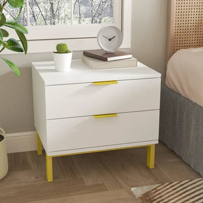 2-drawer Nightstand for Home