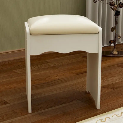 39.4Wide Makeup Vanity Set with Stool and Touching Light Mirror - 39.4W