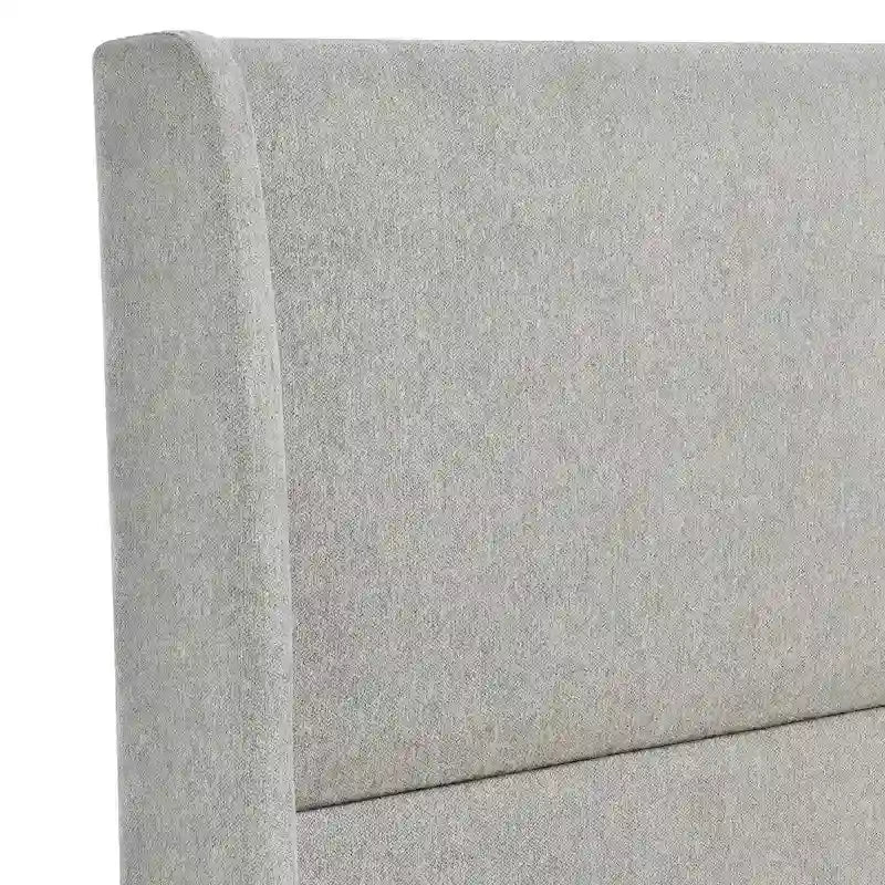 Roundhill Furniture Rozitta Upholstered Wingback Platform Bed
