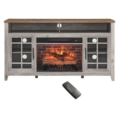 TV Stand for TVs up to 55 with Electric Fireplace