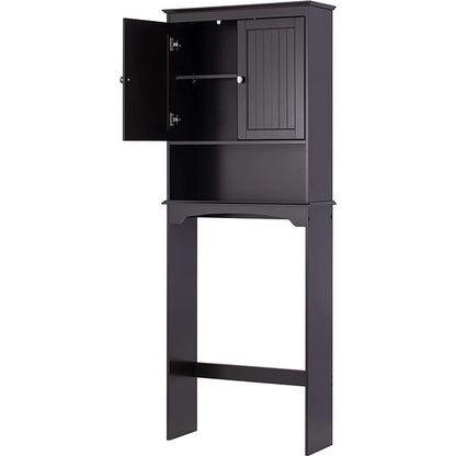 Spirich-Bathroom Shelf Storage Cabinet Over the Toilet with door