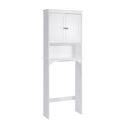 Spirich-Bathroom Shelf Storage Cabinet Over the Toilet with door