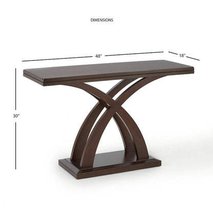 Steve Silver Avellino Modern Espresso Wood 3-Piece Occasional Set