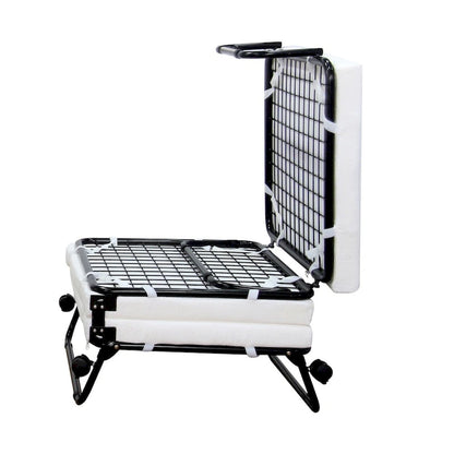 HomCom Folding Sofa Ottoman Lounge Bed Sleeper