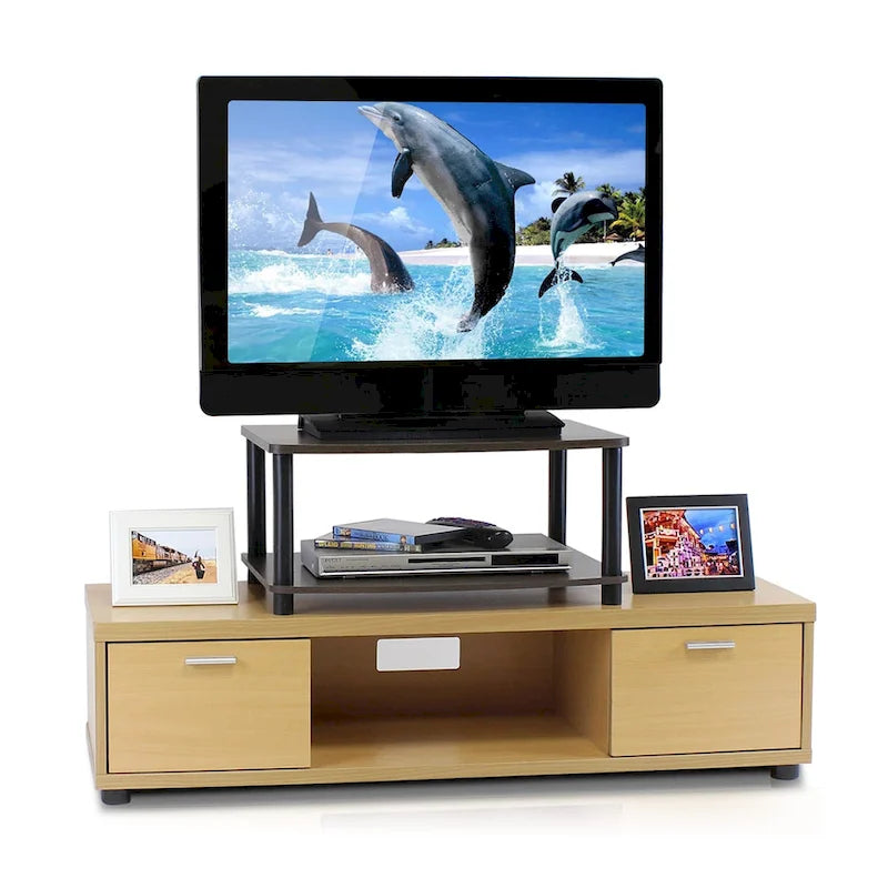 Porch & Den St. Marks 2-tier Elevated TV Stand