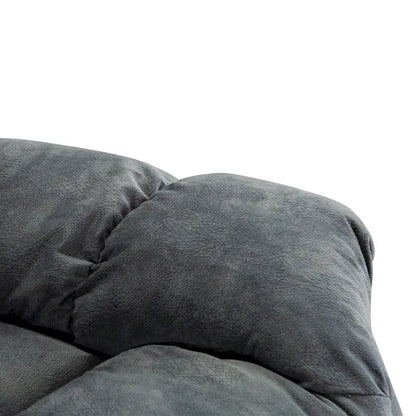 Manual Reclining Fabric Recliner and Single Sofa