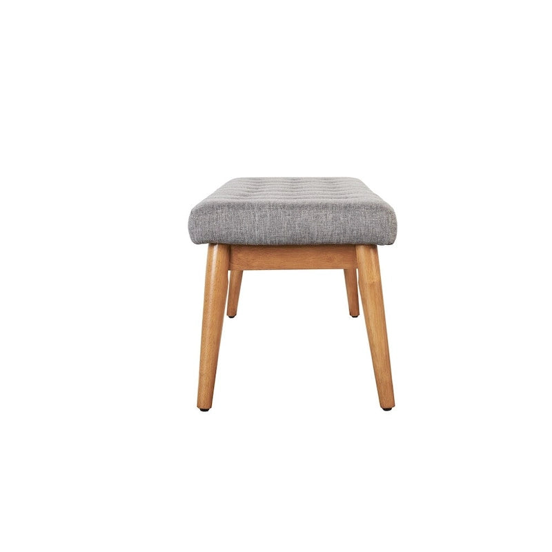 Crosley Landon Upholstered Bench In Acorn - 43.25 W x 16 D x 16.88 H