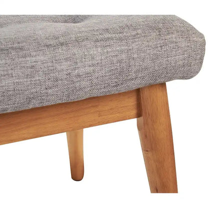 Crosley Landon Upholstered Bench In Acorn - 43.25 W x 16 D x 16.88 H