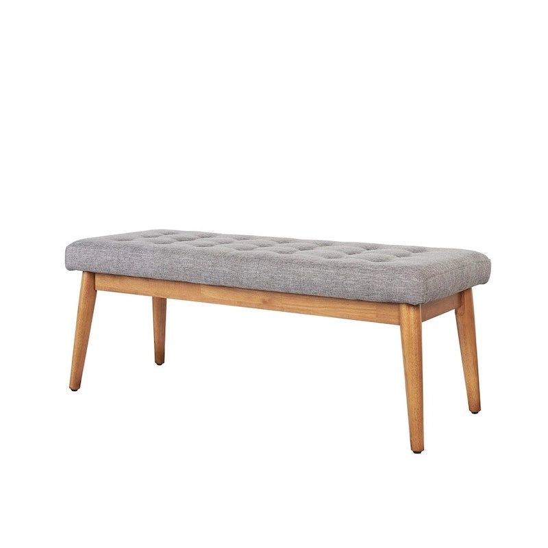 Crosley Landon Upholstered Bench In Acorn - 43.25 W x 16 D x 16.88 H