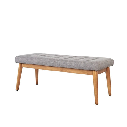 Crosley Landon Upholstered Bench In Acorn - 43.25 W x 16 D x 16.88 H