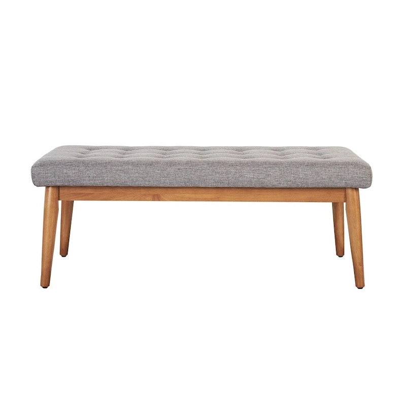Crosley Landon Upholstered Bench In Acorn - 43.25 W x 16 D x 16.88 H