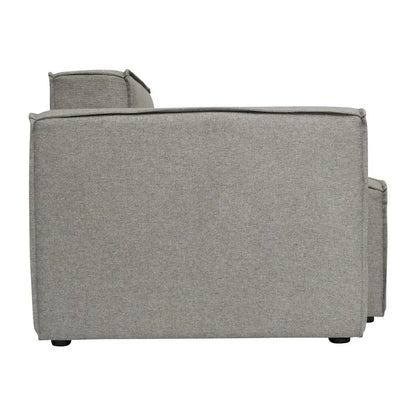 Contemporary Modular Sectional Sofa Left Side Chair with Armrest