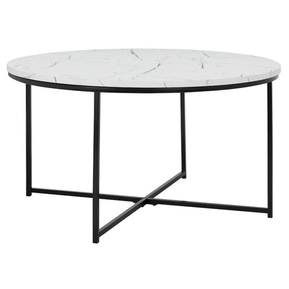 SAFAVIEH Alverda Marble Coffee Table - 35 W x 35 D x 19 H - 35Wx35Dx19H