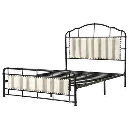 Eufemia Industrial 62 High Headboard Platform Metal Bed Frame by HULALA HOME