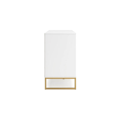 Signature Design by Ashley Socalle White/Gold Dresser