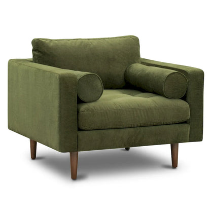 Poly & Bark Napa Fabric Lounge Chair