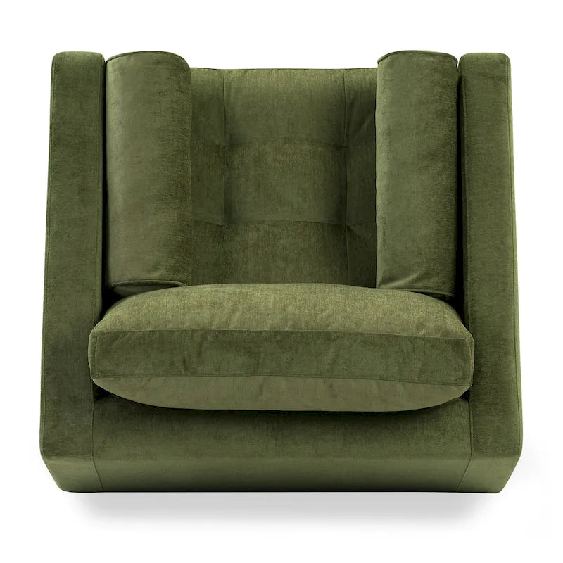 Poly & Bark Napa Fabric Lounge Chair