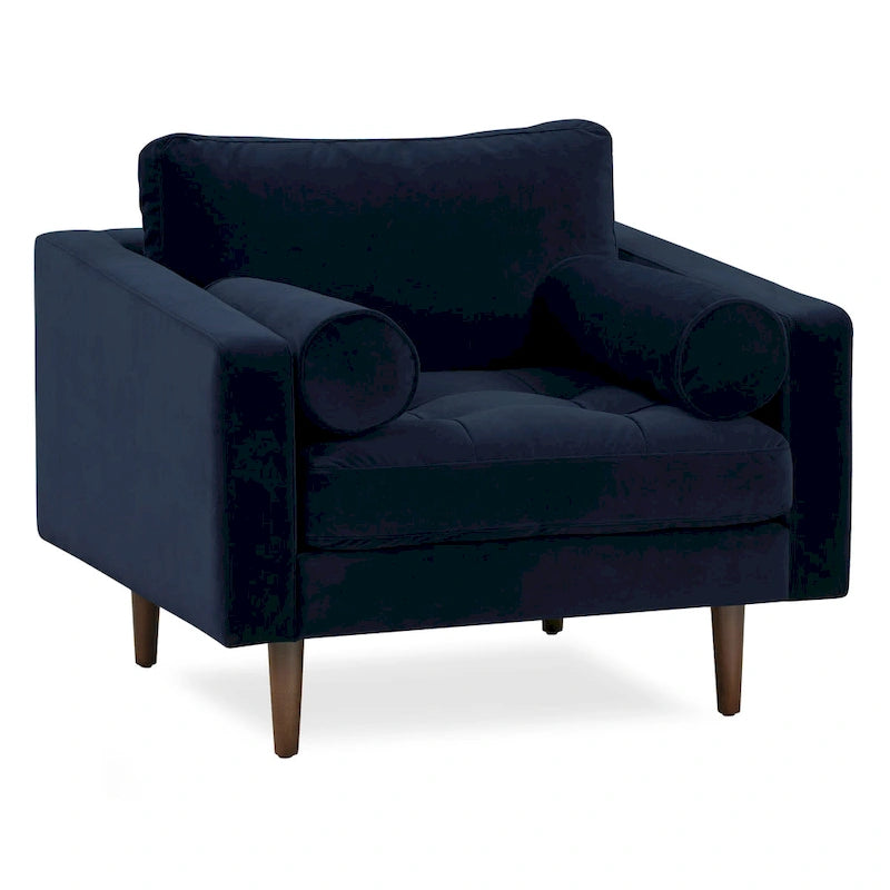 Poly & Bark Napa Fabric Lounge Chair