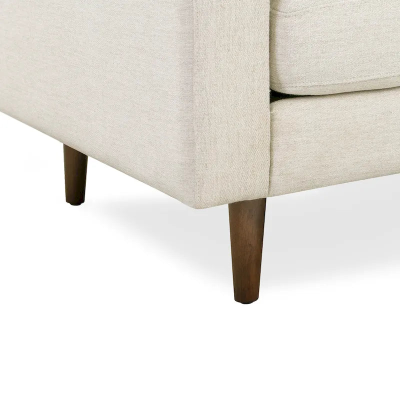 Poly & Bark Napa Fabric Lounge Chair