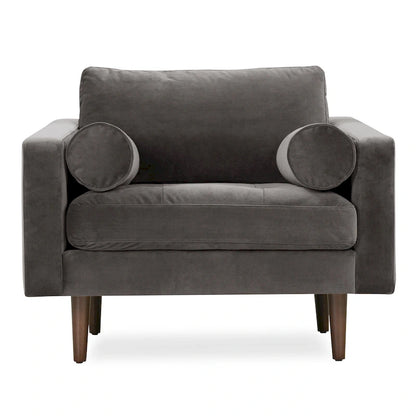 Poly & Bark Napa Fabric Lounge Chair