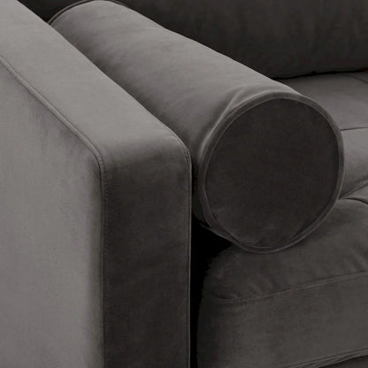 Poly & Bark Napa Fabric Lounge Chair
