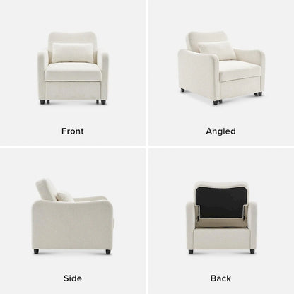 Mopio Sophie 4-in-1 Convertible Sleeper Chair Bed