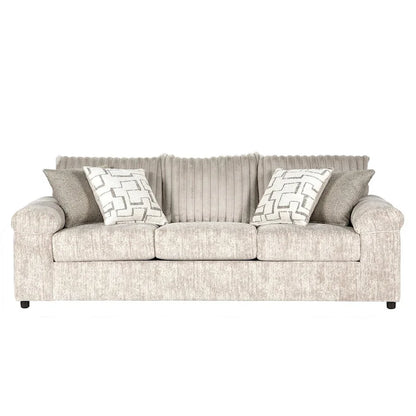 Roundhill Furniture Nason Wide Wale Corduroy Sofa, Loveseat, and Cuddle Chair Set