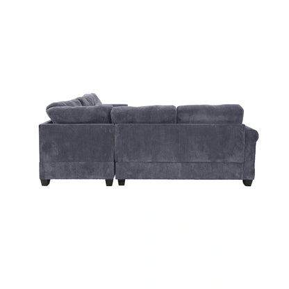 Poundex 4-pcs Sectional