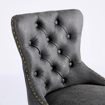 Modern Upholstered Adjusatble Thick Swivel Counter Barstools