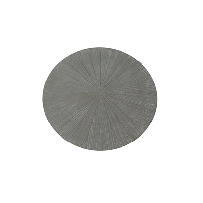 Round Coffee Table With 2-Tier Storage