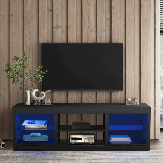 66 Modern RGB LED TV Stand Console Table for TV's up to 75