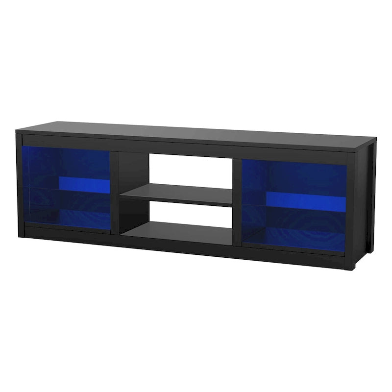 66 Modern RGB LED TV Stand Console Table for TV's up to 75