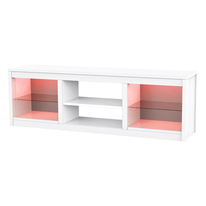 66 Modern RGB LED TV Stand Console Table for TV's up to 75