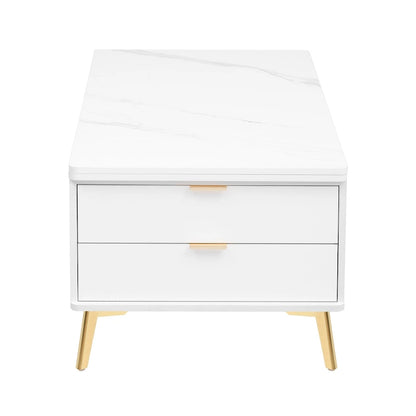 Lift Top Coffee Table Multi Functional Table with Drawers