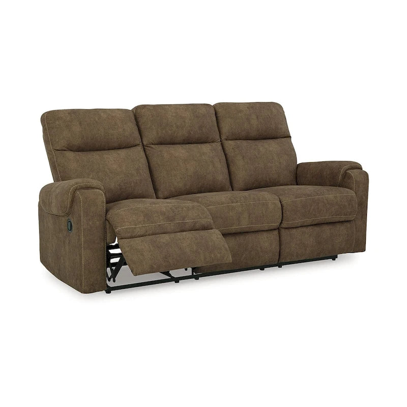 Signature Design by Ashley Edenwold Brown Reclining Sofa - 86 W x 40 D x 40 H