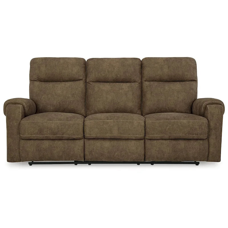 Signature Design by Ashley Edenwold Brown Reclining Sofa - 86 W x 40 D x 40 H