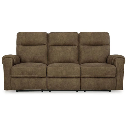 Signature Design by Ashley Edenwold Brown Reclining Sofa - 86 W x 40 D x 40 H
