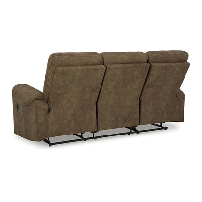 Signature Design by Ashley Edenwold Brown Reclining Sofa - 86 W x 40 D x 40 H