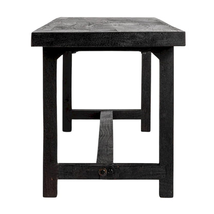 Elegant Acacia Trestle Bench
