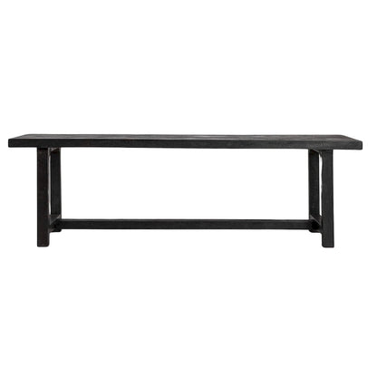 Elegant Acacia Trestle Bench