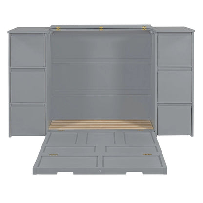 Full Size Murphy Bed with Drawers