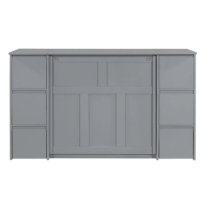 Full Size Murphy Bed with Drawers