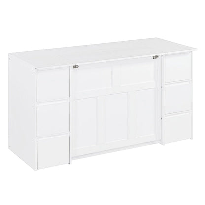 Full Size Murphy Bed with Drawers